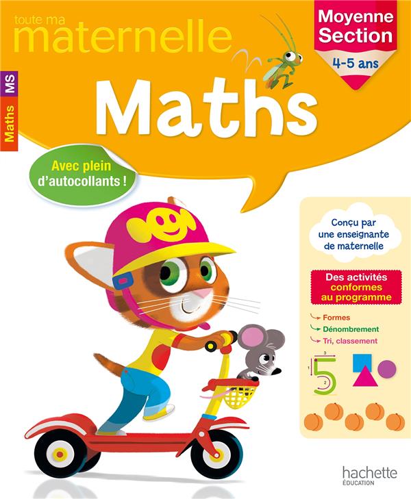 Toute ma maternelle : maths ; moyenne section