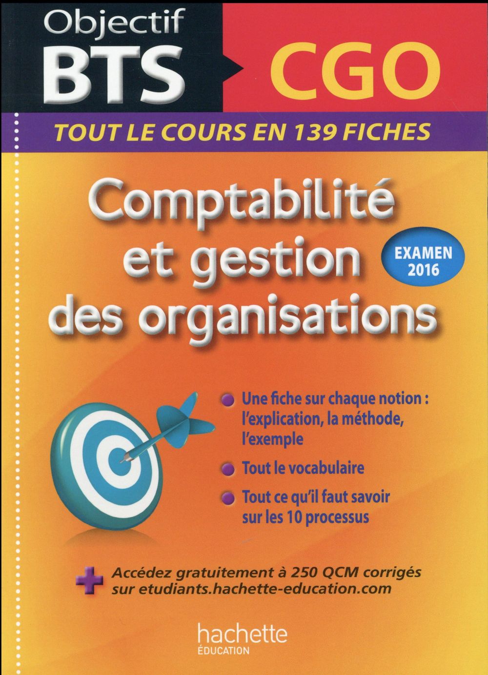 Objectif BTS : CGO ; fiches (édition 2016)