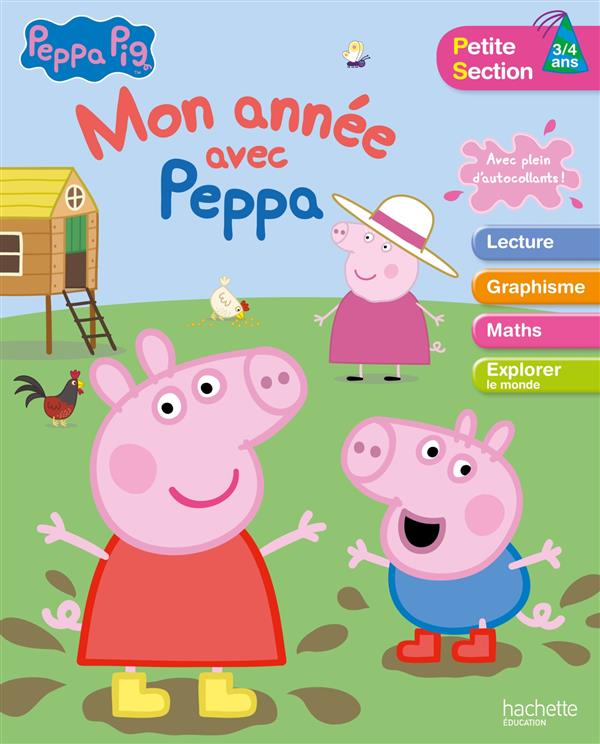 Mon année avec Peppa Pig ; petite section ; 3/4 ans