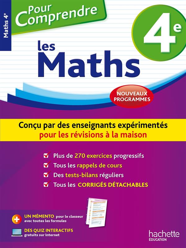 Pour comprendre les maths : 4e