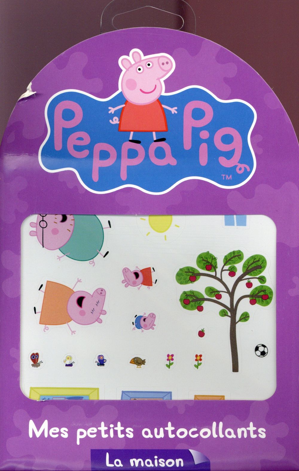 Mes petits autocollants : Peppa Pig : la maison