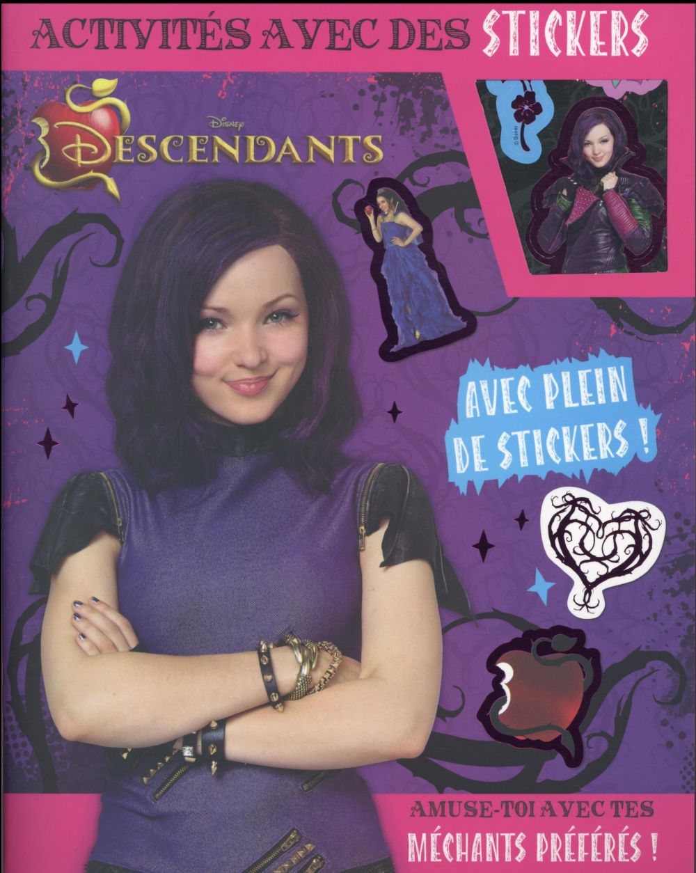 Descendants : activités avec des stickers
