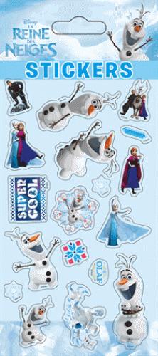 La Reine des Neiges : Olaf ; stickers sheets puffy