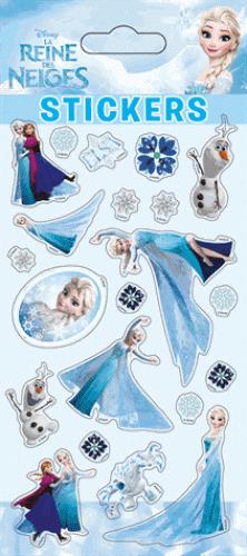 La Reine des Neiges : Elsa ; sticker sheets glitter