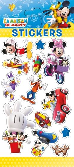 Mickey ; sticker sheets puffy