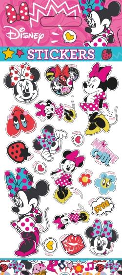 Minnie ; sticker sheets glitter
