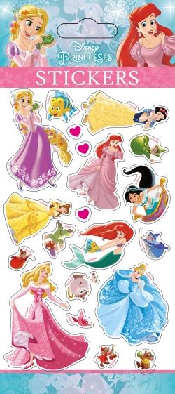 Princesse Ariel ; sticker sheets glitter