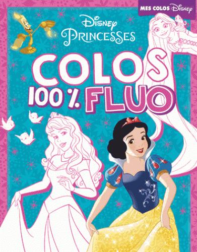 Princesses, coloriages fluo