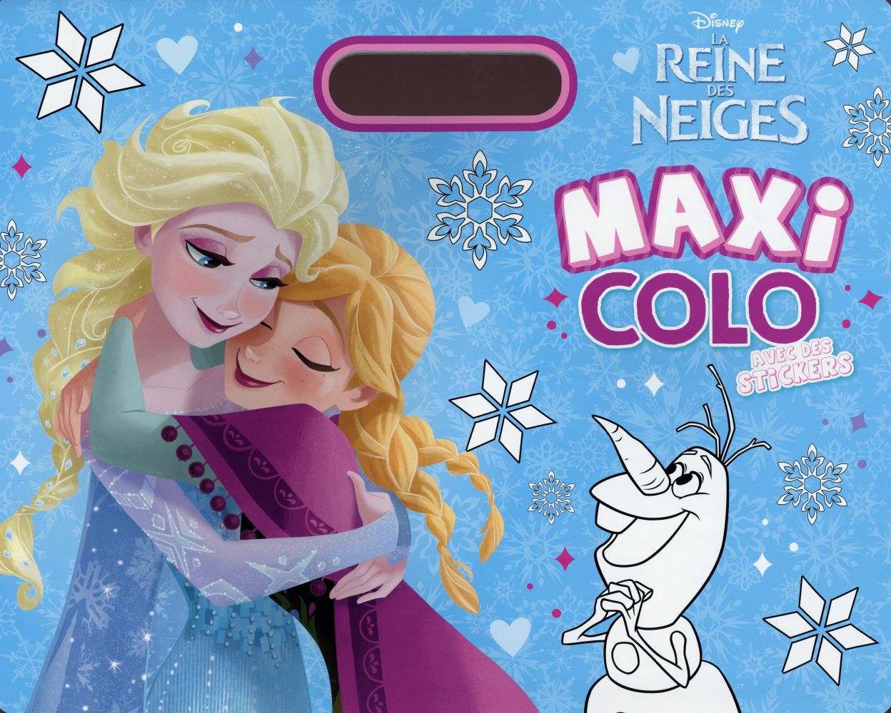 Maxi colo : La Reine des Neiges