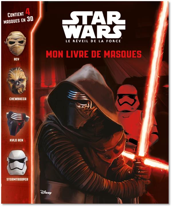 Star Wars VII, mon livre de masques 3D
