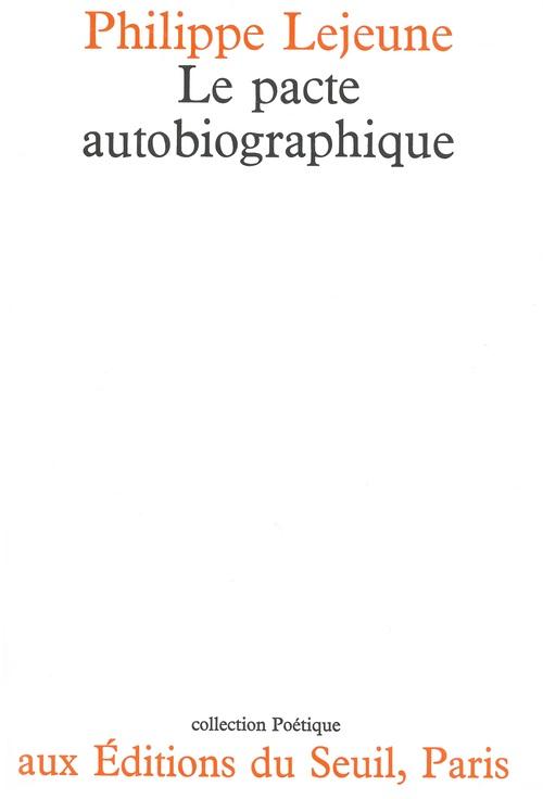Revue poétique : le pacte autobiographique