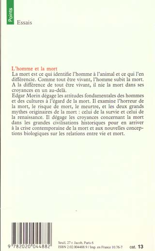 L'homme et la mort