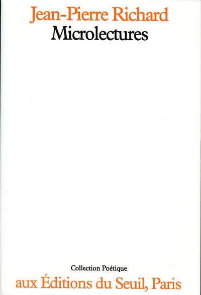 POETIQUE : microlectures