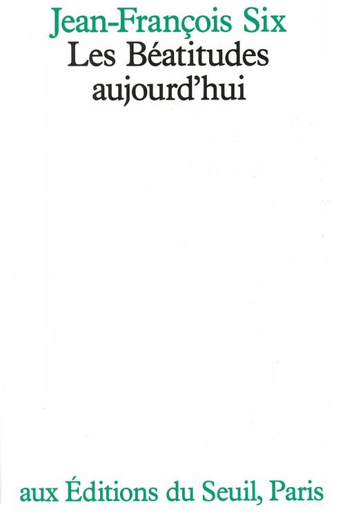 Les beatitudes aujourd'hui
