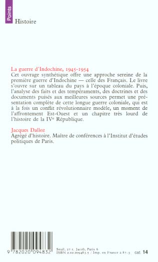 La guerre d'Indochine (1945-1954)