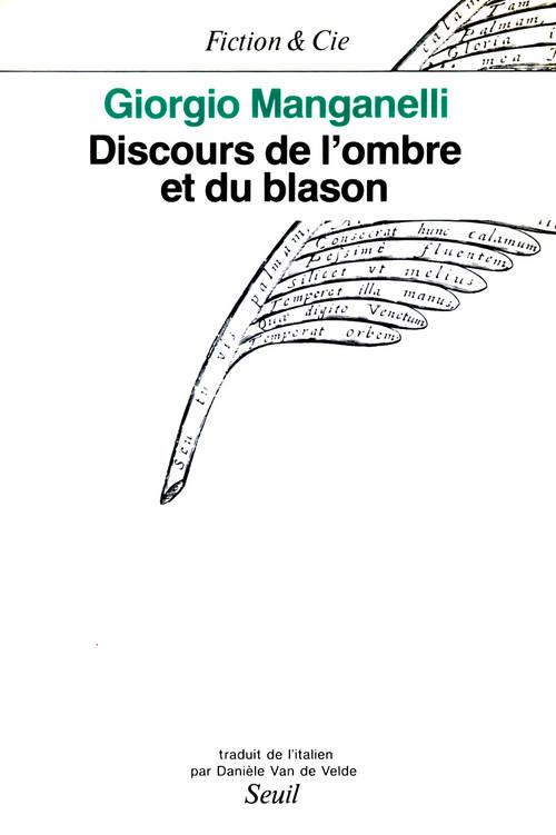 Discours de l'ombre et du blason, ou du lecteur et de l'ecrivain consideres comme dements