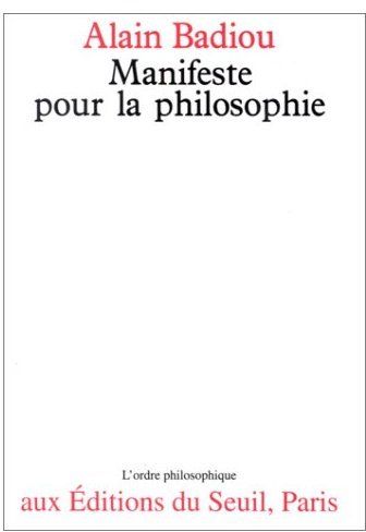 Manifeste pour la philosophie