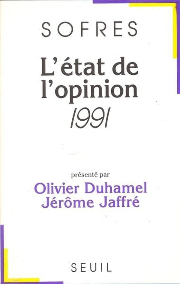 L'etat de l'opinion (1991) - flash vidéo