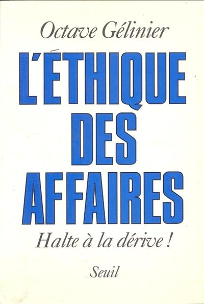 L'ethique des affaires. halte a la derive ! - flash vidéo