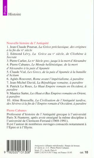 Nouvelle histoire de l'Antiquité Tome 4 : Le Monde hellénistique, de la mort d'Alexandre à la paix d'Apamée 323-188 av. J.-C.