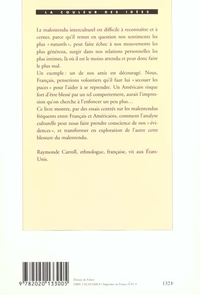 évidences invisibles ; Américains et Français au quotidien