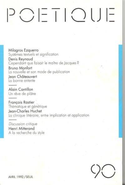 POETIQUE n.90