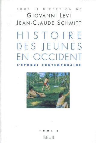 Histoire des jeunes en Occident ; l'époque contemporaine Tome 2