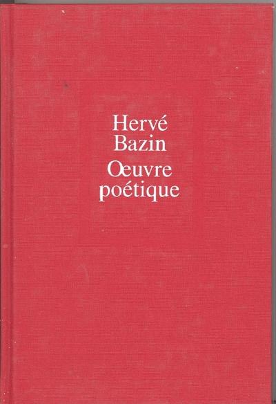 Oeuvre poétique