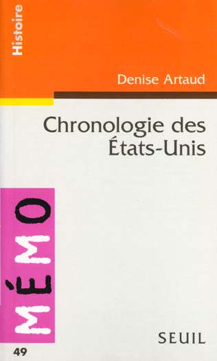 Chronologie des etats-unis - flash vidéo