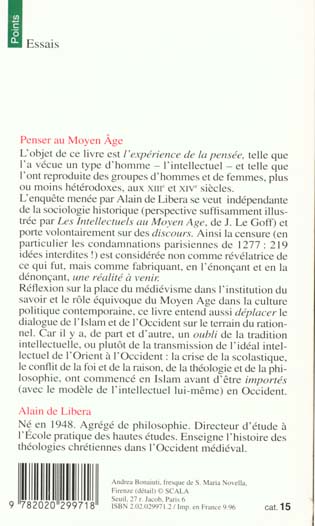Penser au moyen age
