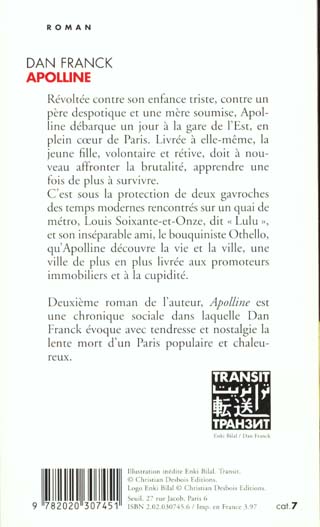 Apolline - nouvelle edition