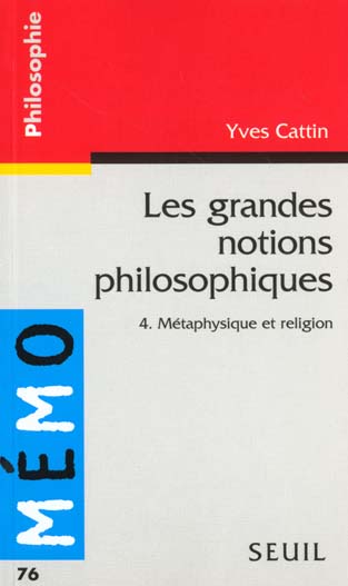 Les grandes notions philosophiques 4. metaphysique et religion - flash vidéo
