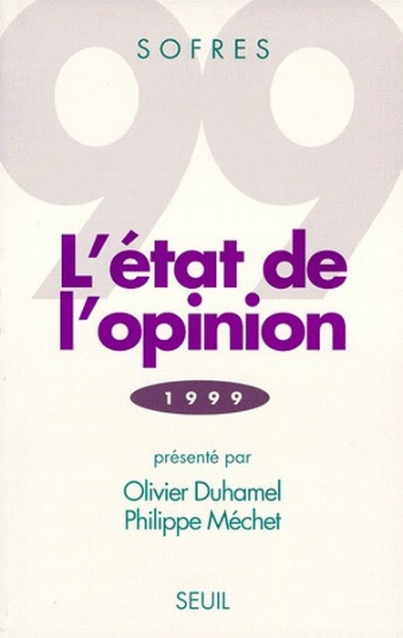 L'état de l'opinion (édition 1999)