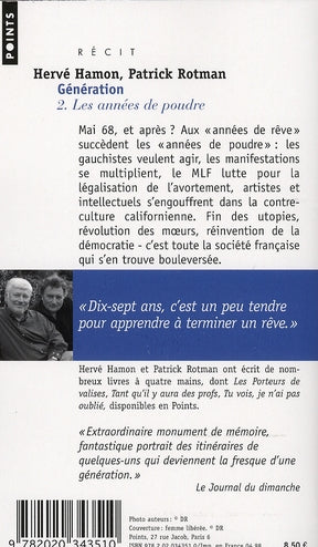 Génération Tome 2 ; les années de poudre