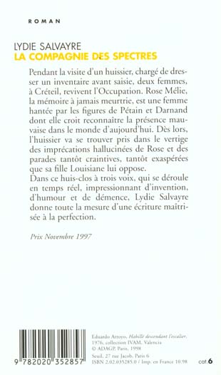 La compagnie des spectres
