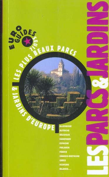 Beaux livres les parcs et jardins. les plus beaux parcs et jardins d'europe - flash vidéo