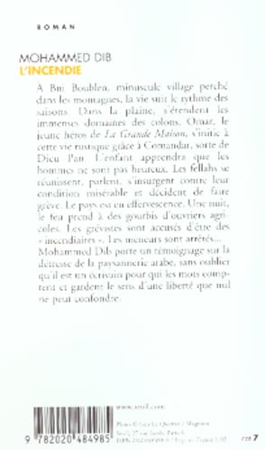L'incendie