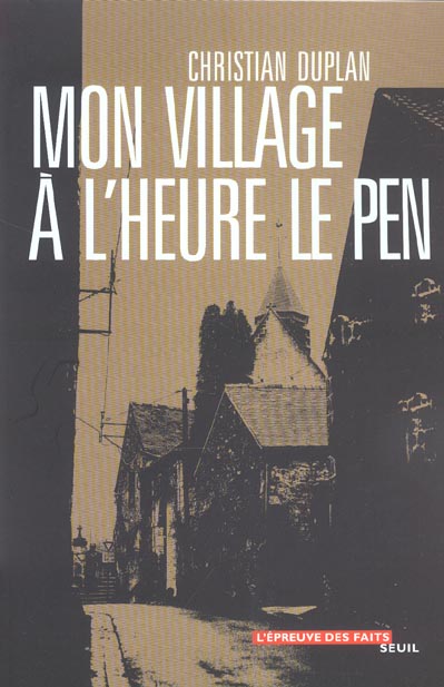 Mon village a l'heure le pen