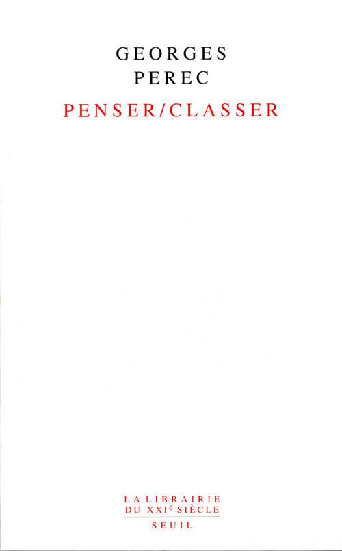 Penser/classer