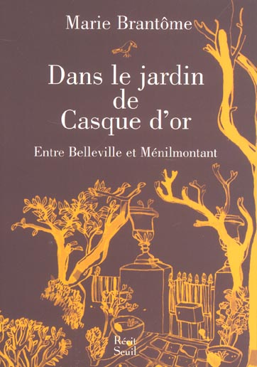 Dans le jardin de casque d'or. entre belleville et menilmontant - flash vidéo