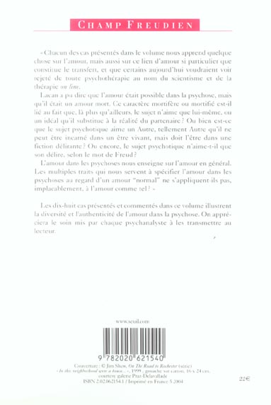 L'amour dans les psychoses