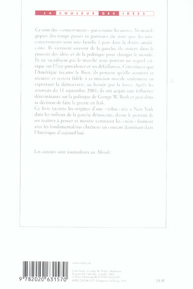 L'Amérique messianique : les guerres des néo-conservateurs