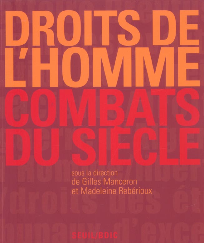 Beaux livres droits de l'homme. combats du siecle - flash vidéo