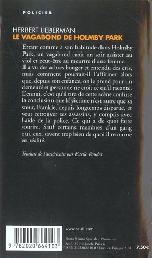 Le vagabond de Holmby Park