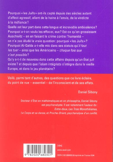 L'enigme antisemite