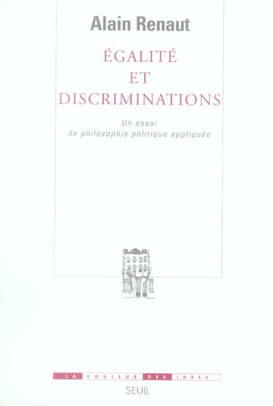 égalité et discriminations ; un essai de philosophie politique appliquée - flash vidéo