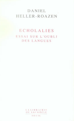 écholalies ; essai sur l'oubli des langues - flash vidéo