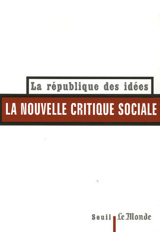 Sciences humaines (h.c.) la nouvelle critique sociale - flash vidéo