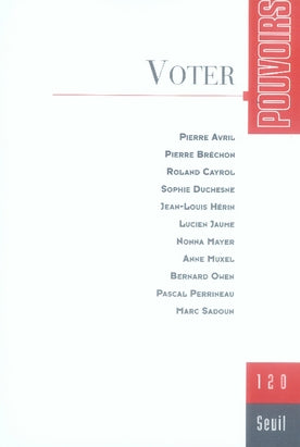 Pouvoirs Tome 120 : voter - flash vidéo