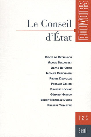 Pouvoirs Tome 123 : le conseil d'état - flash vidéo